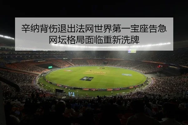 辛纳背伤退出法网世界第一宝座告急 网坛格局面临重新洗牌